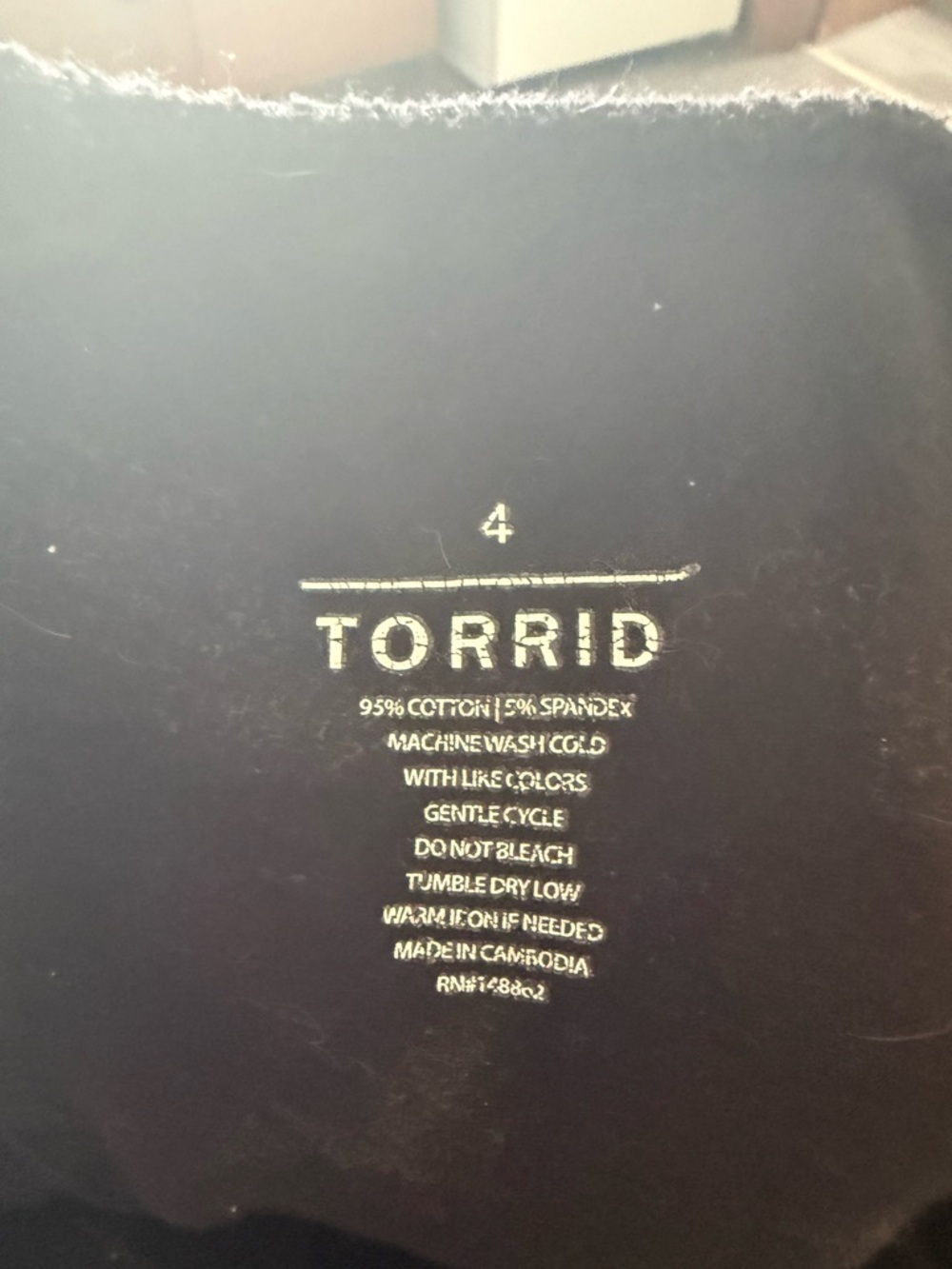 torrid Black Branded Top with Gold Print